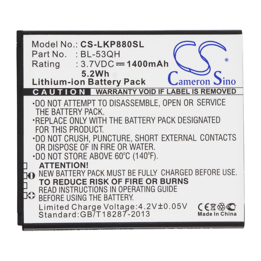 Battery Replaces BL-53QH