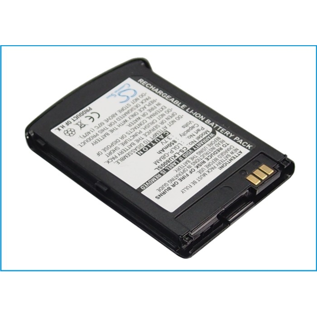 Mobile Phone Battery LG CS-LKU800SL