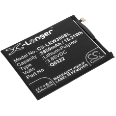 Remplacement de batterie compatible pour LG Q6322