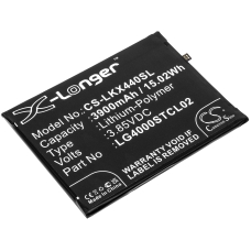 Remplacement de batterie compatible pour LG LG4000STCL02