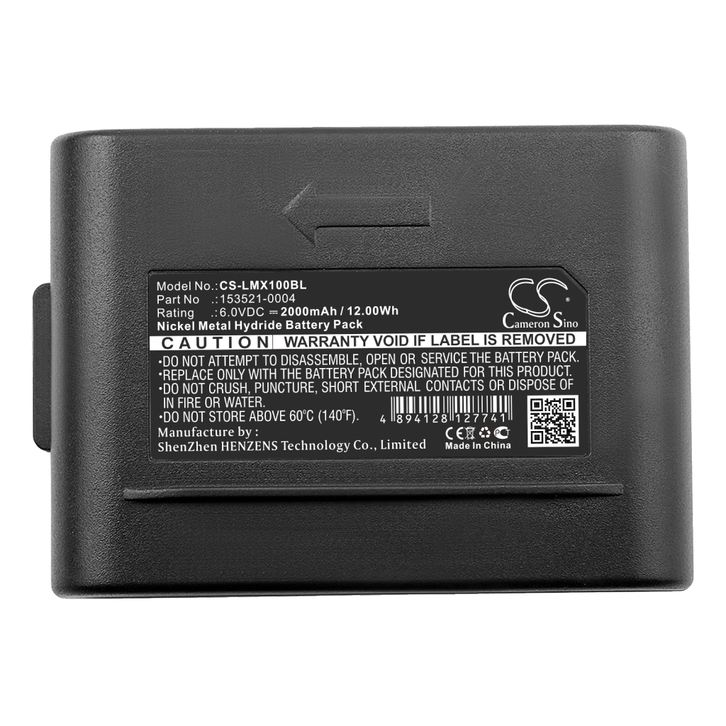 Code à barres, Scanner Batterie du scanner LXE CS-LMX100BL