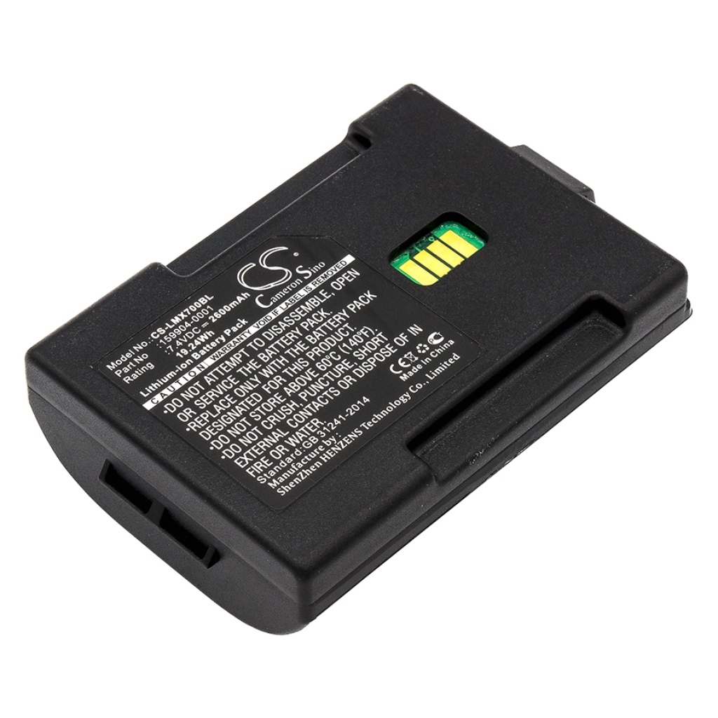 Code à barres, Scanner Batterie du scanner LXE CS-LMX700BL