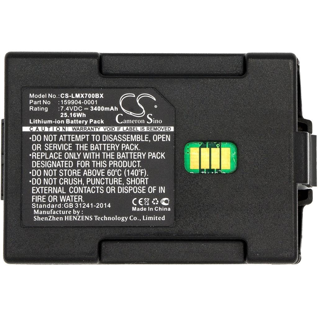 Code à barres, Scanner Batterie du scanner LXE CS-LMX700BX