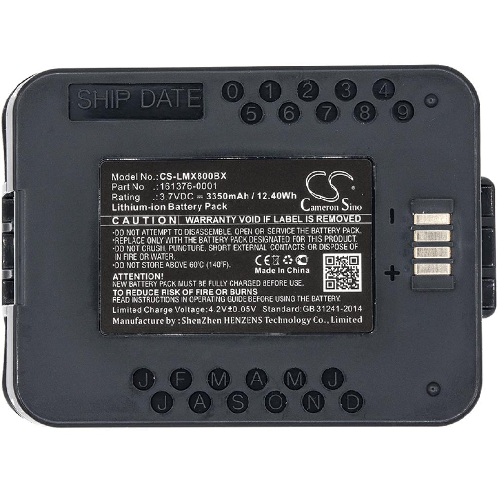 BarCode, Scanner Battery LXE CS-LMX800BX