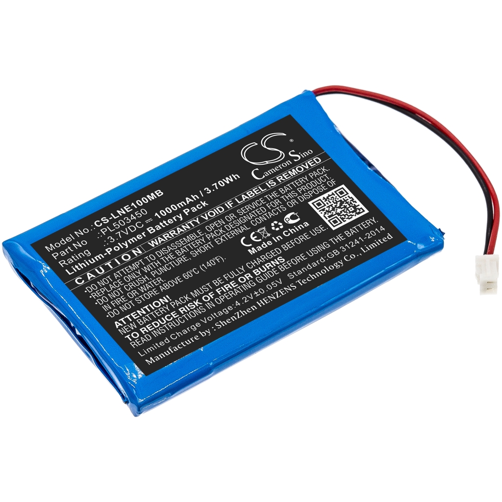 Compatible battery replacement for Luvion PL503450