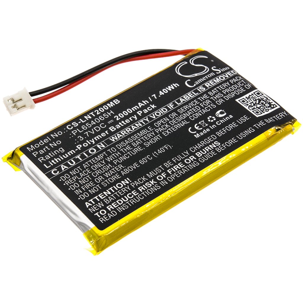 Compatible battery replacement for Luvion PL654065H