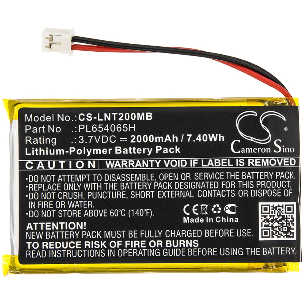 Compatible battery replacement for Luvion PL654065H