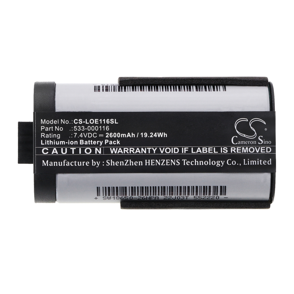 Batteries Remplace 533-000116