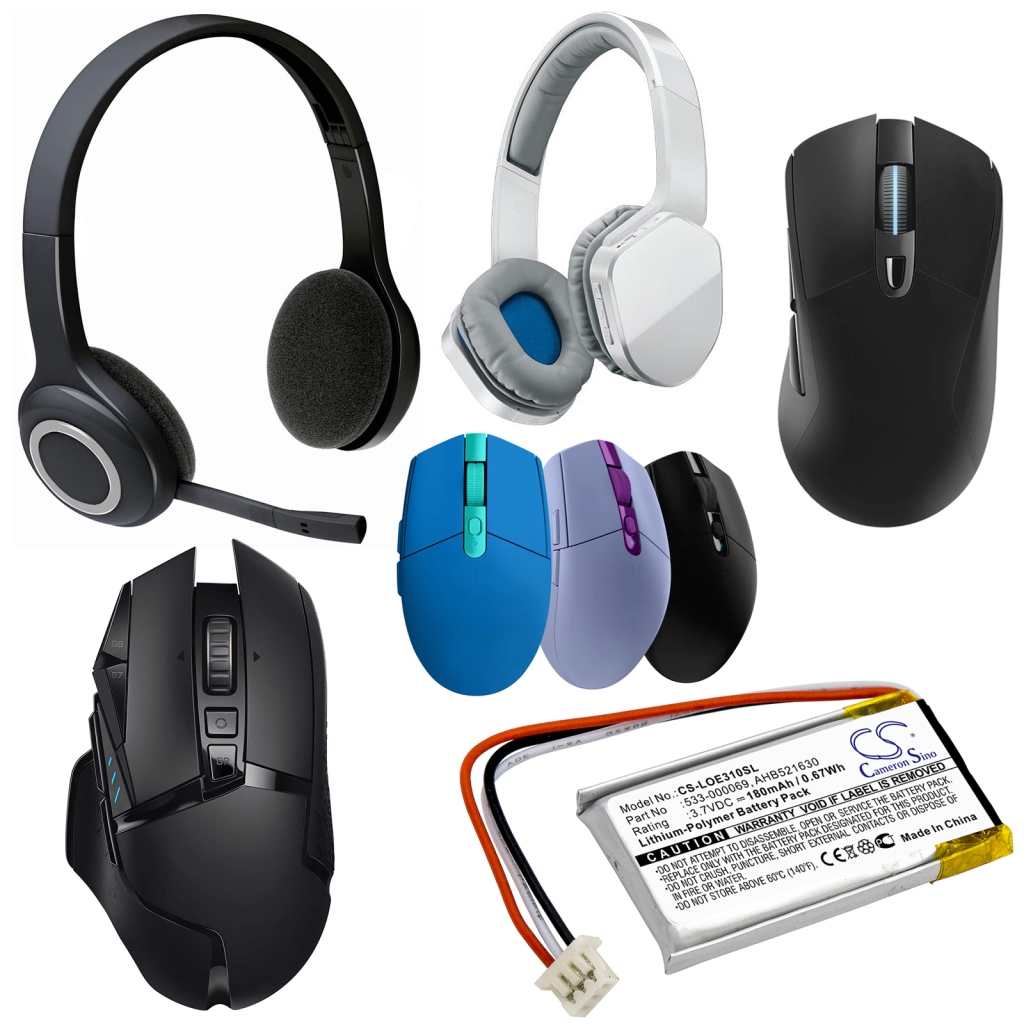 Wireless Headset Battery Logitech CS-LOE310SL