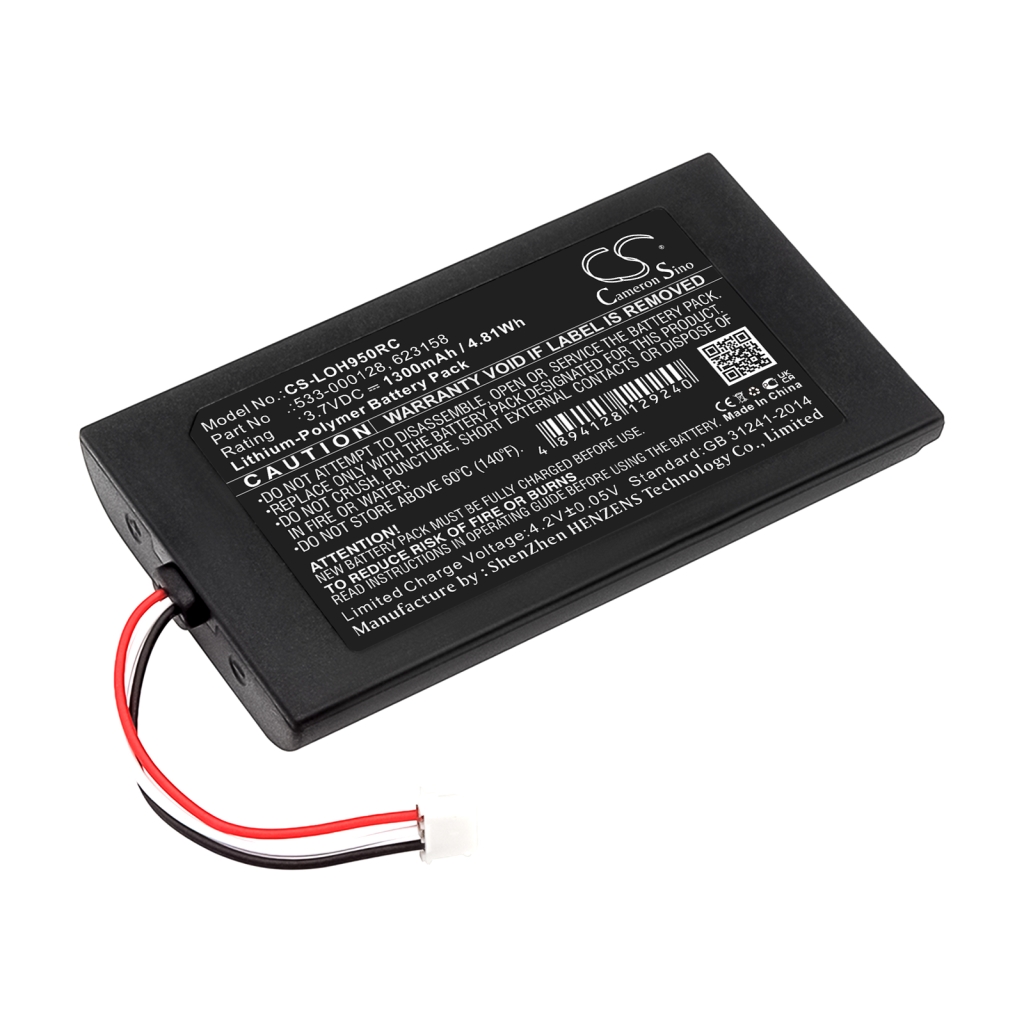 Batterie de la télécommande Logitech CS-LOH950RC