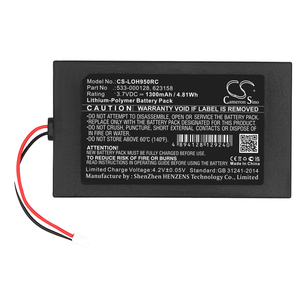 Batteries Remplace 623158