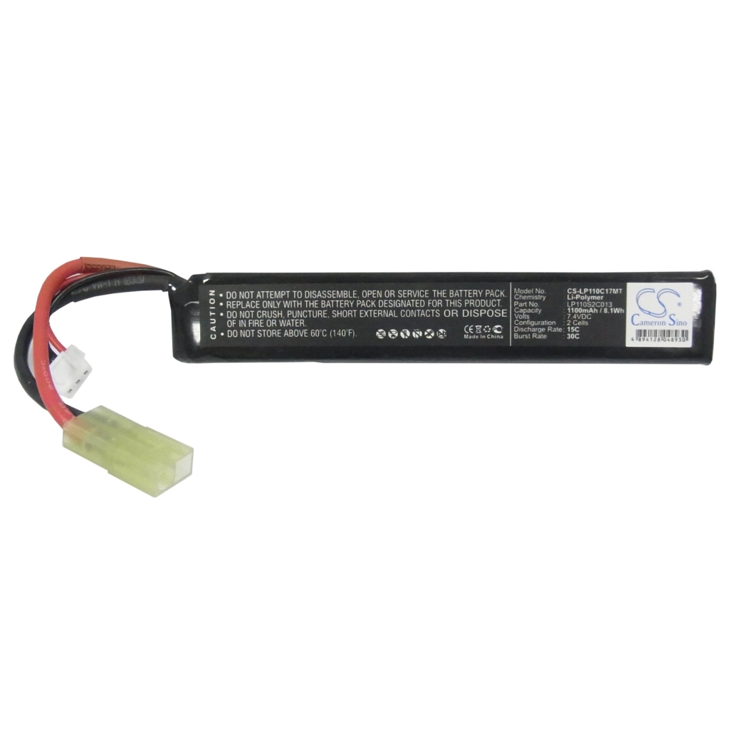 Compatible battery replacement for Airsoft Guns LP110S2C013