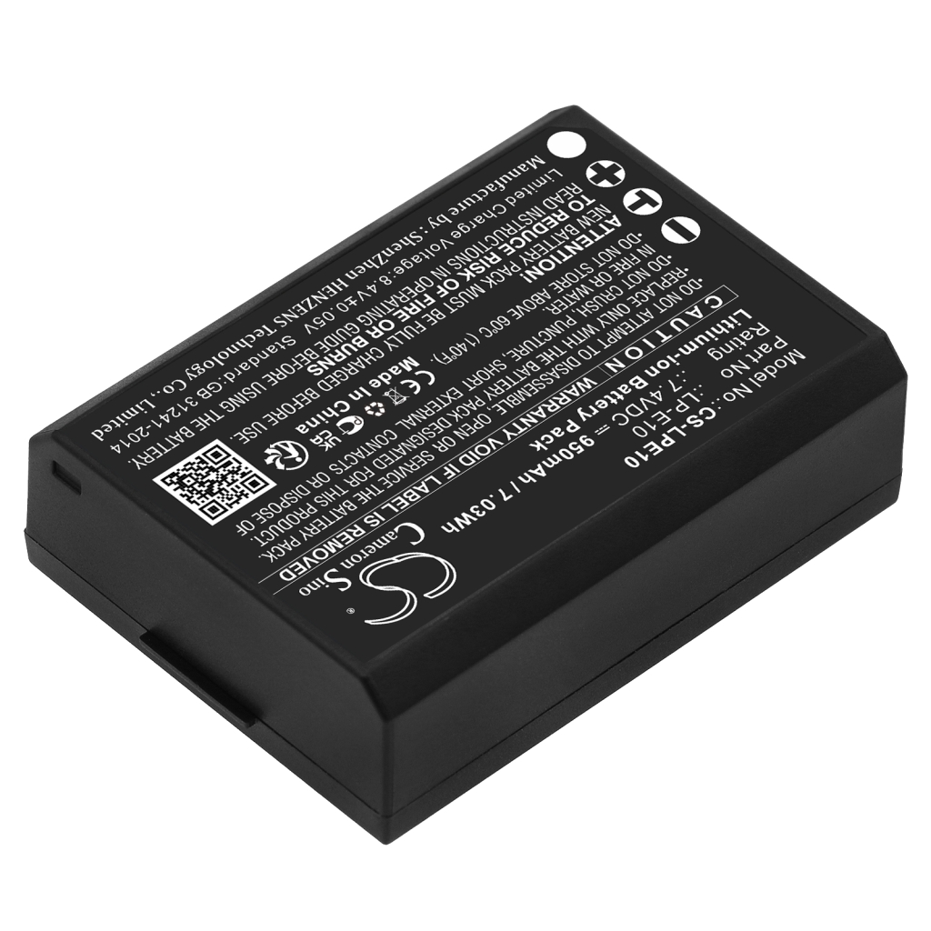 Batterie de l'appareil photo Canon CS-LPE10