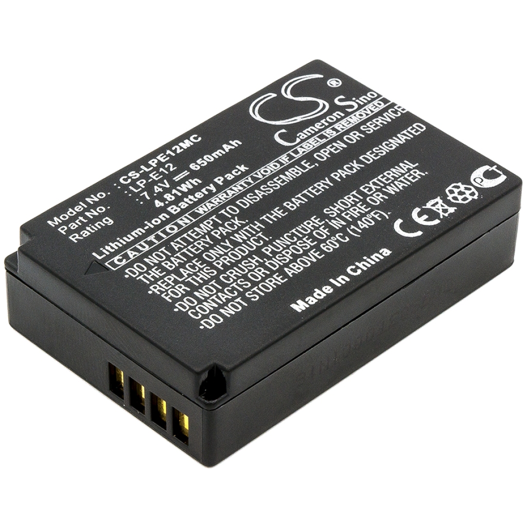 Batteries Remplace LP-E12