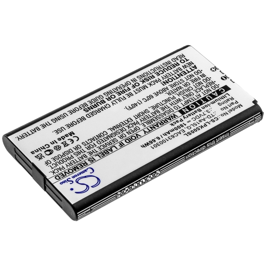 Batteries Remplace EAC63100301