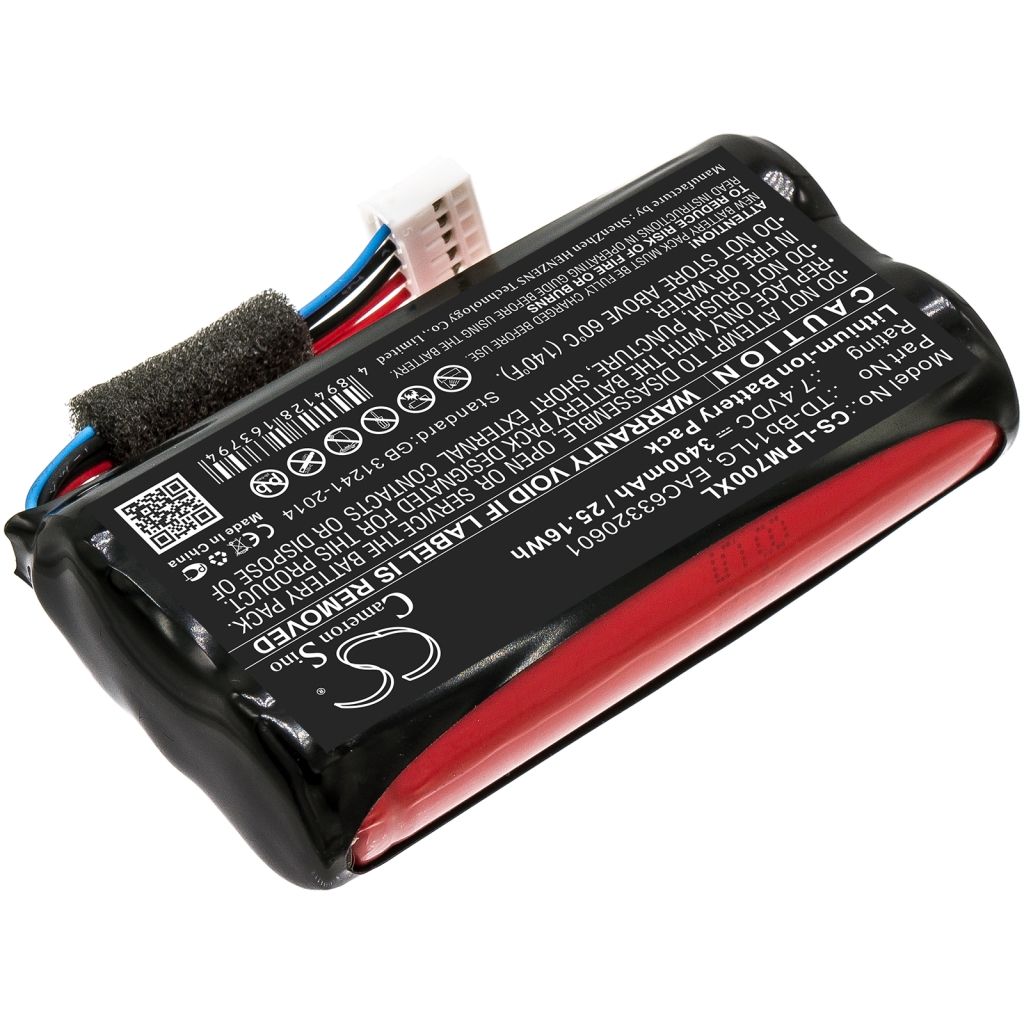 Batteries Remplace EAC63320601