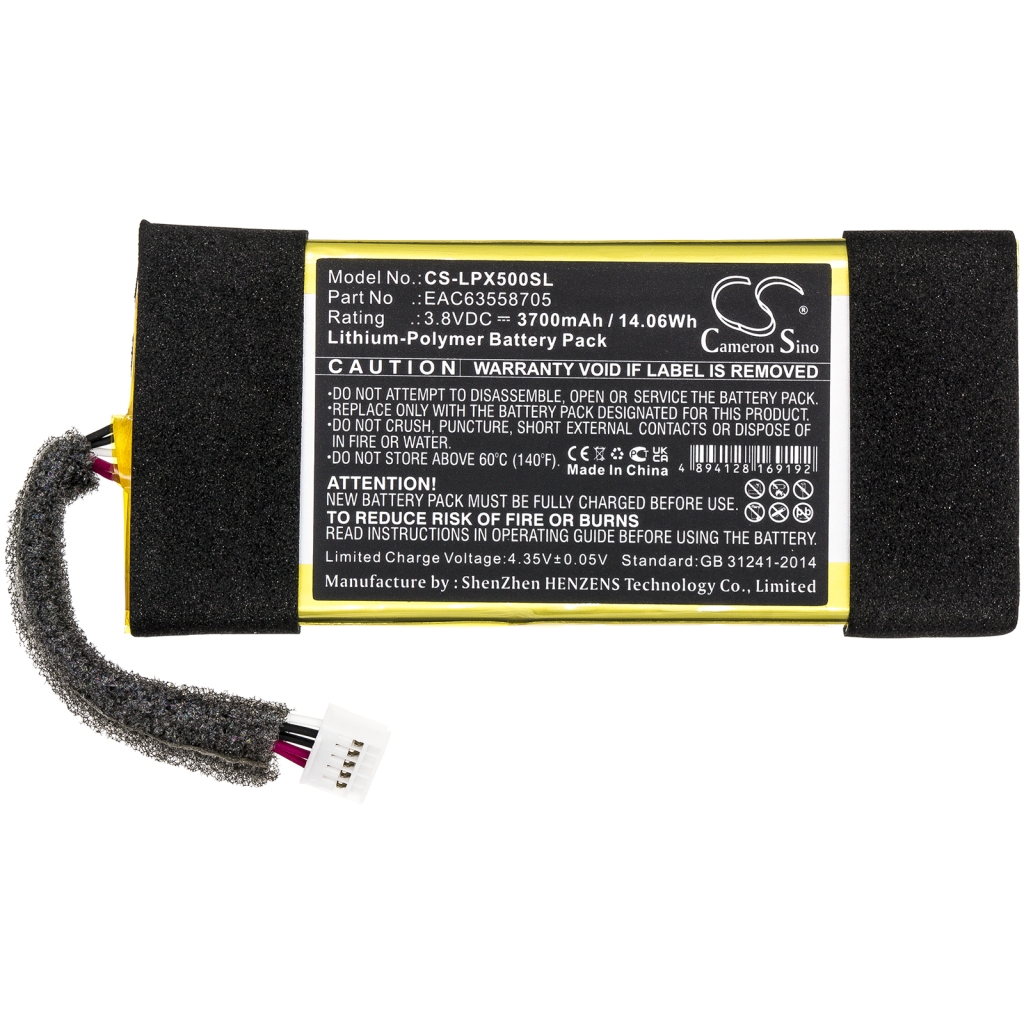 Batterie de haut-parleur Lg CS-LPX500SL