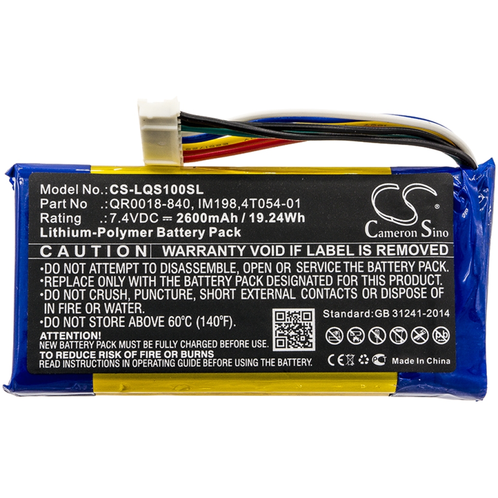 Home Security Camera Battery Qolsys CS-LQS100SL