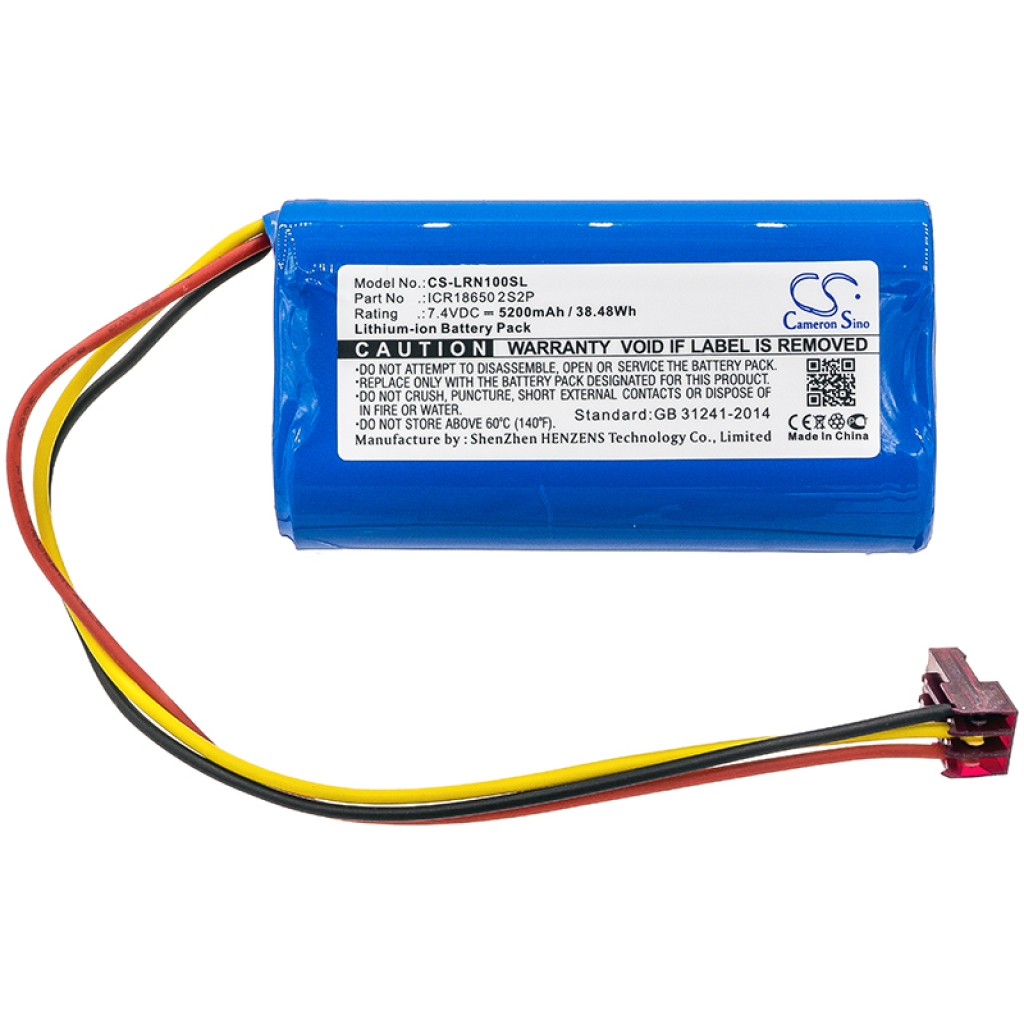 Compatible battery replacement for Lazer runner ICR18650 2S2P