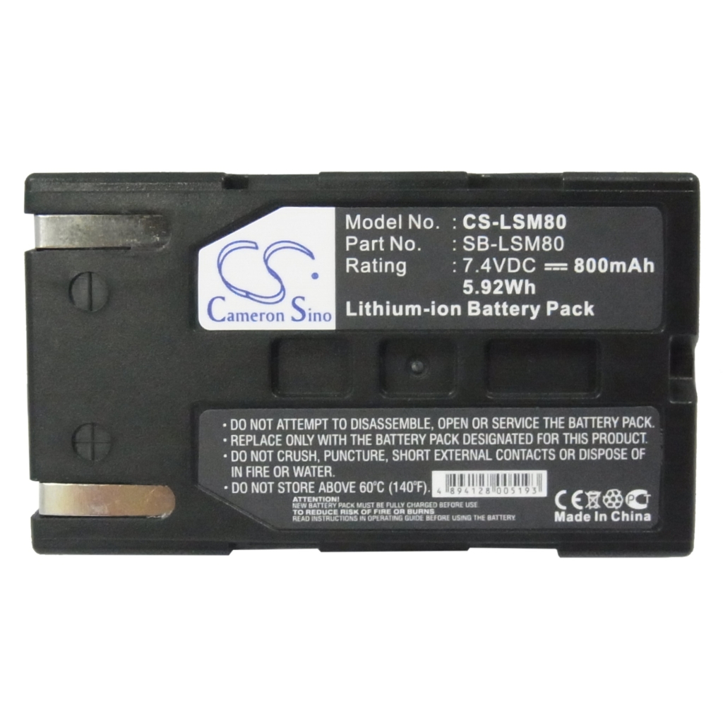 Camera Battery Samsung VP-DC165W