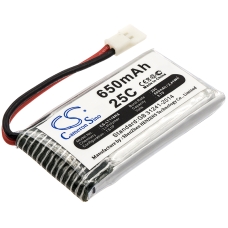 Compatible battery replacement for Udi H107C-A24