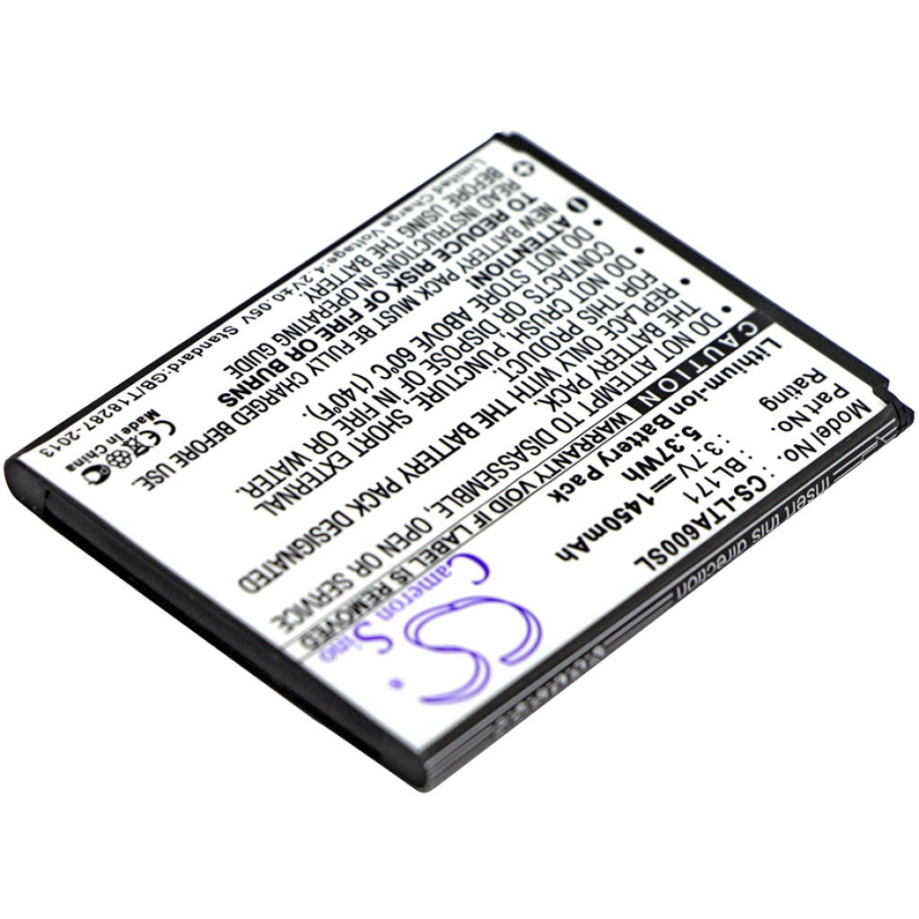 Compatible battery replacement for LENOVO BL171