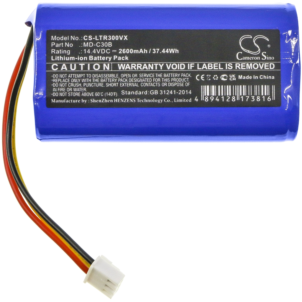 Battery Replaces D071-INR-CH-4S1P