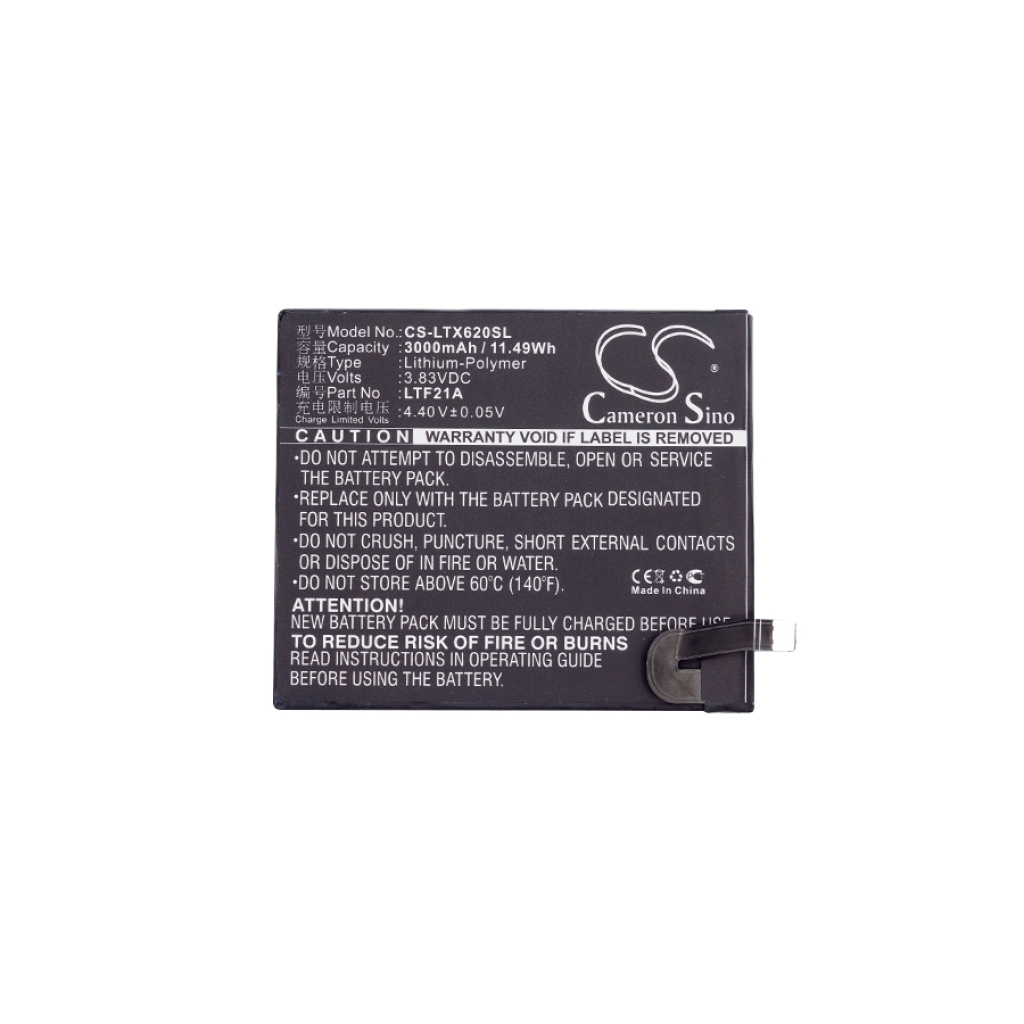 Compatible battery replacement for Leeco LTF21A