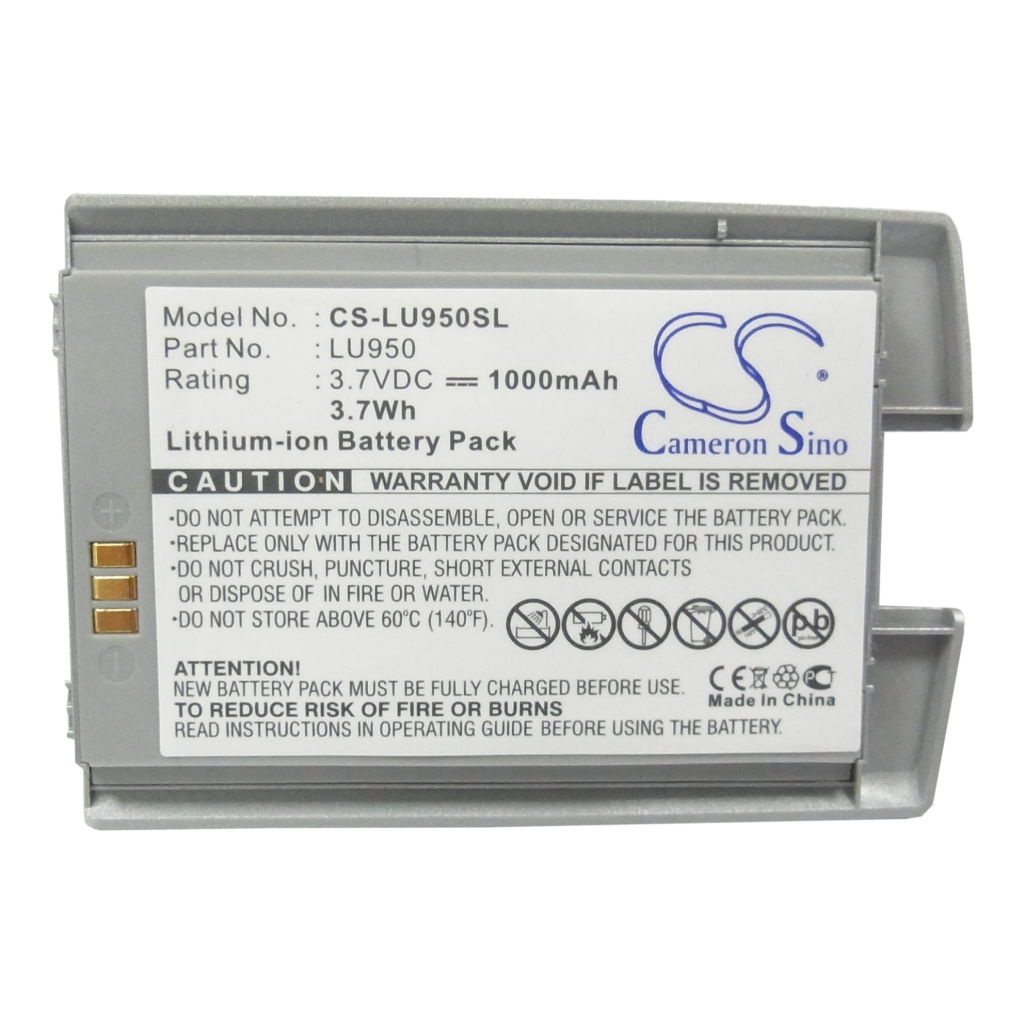 Compatible battery replacement for LG