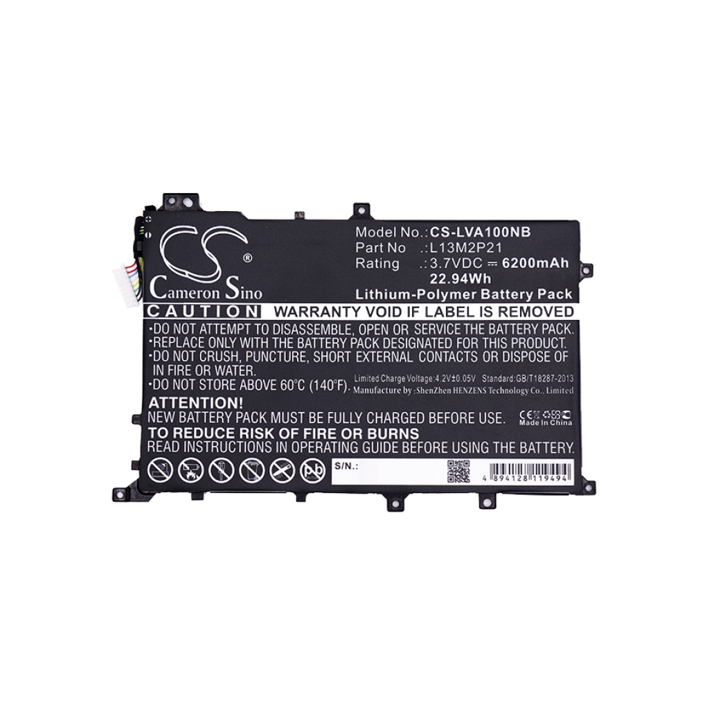 Batterie pour ordinateur portable Lenovo CS-LVA100NB