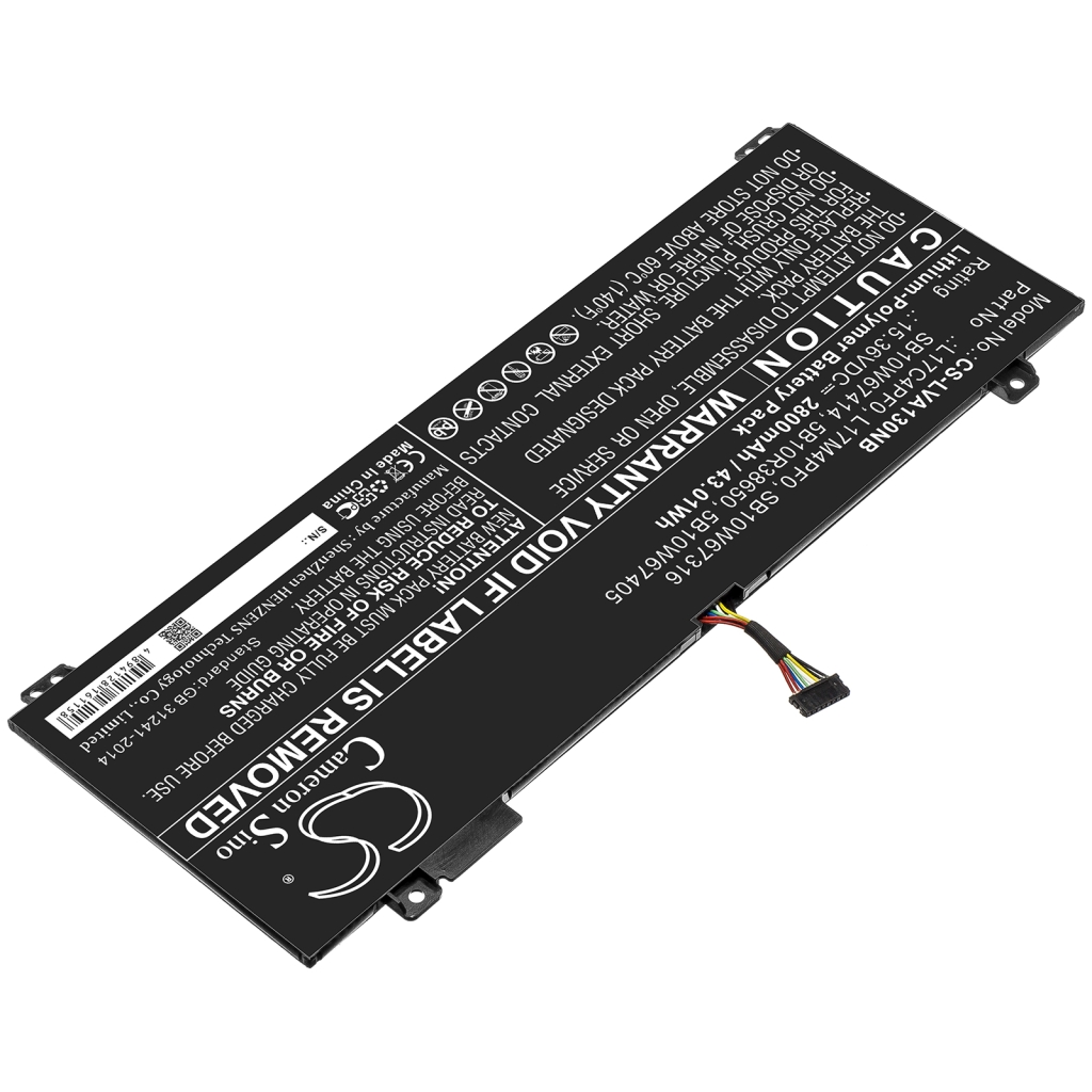 Notebook battery Lenovo CS-LVA130NB