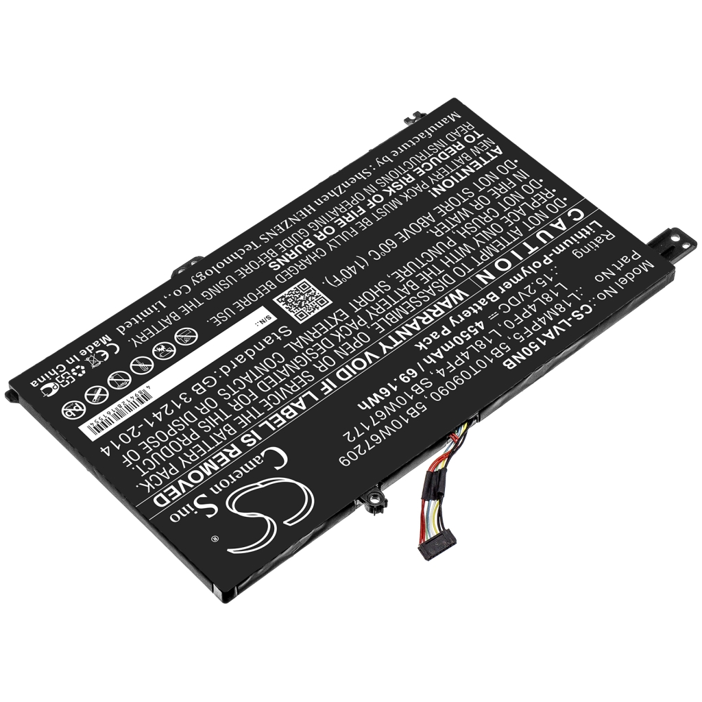 Batterie pour ordinateur portable Lenovo CS-LVA150NB