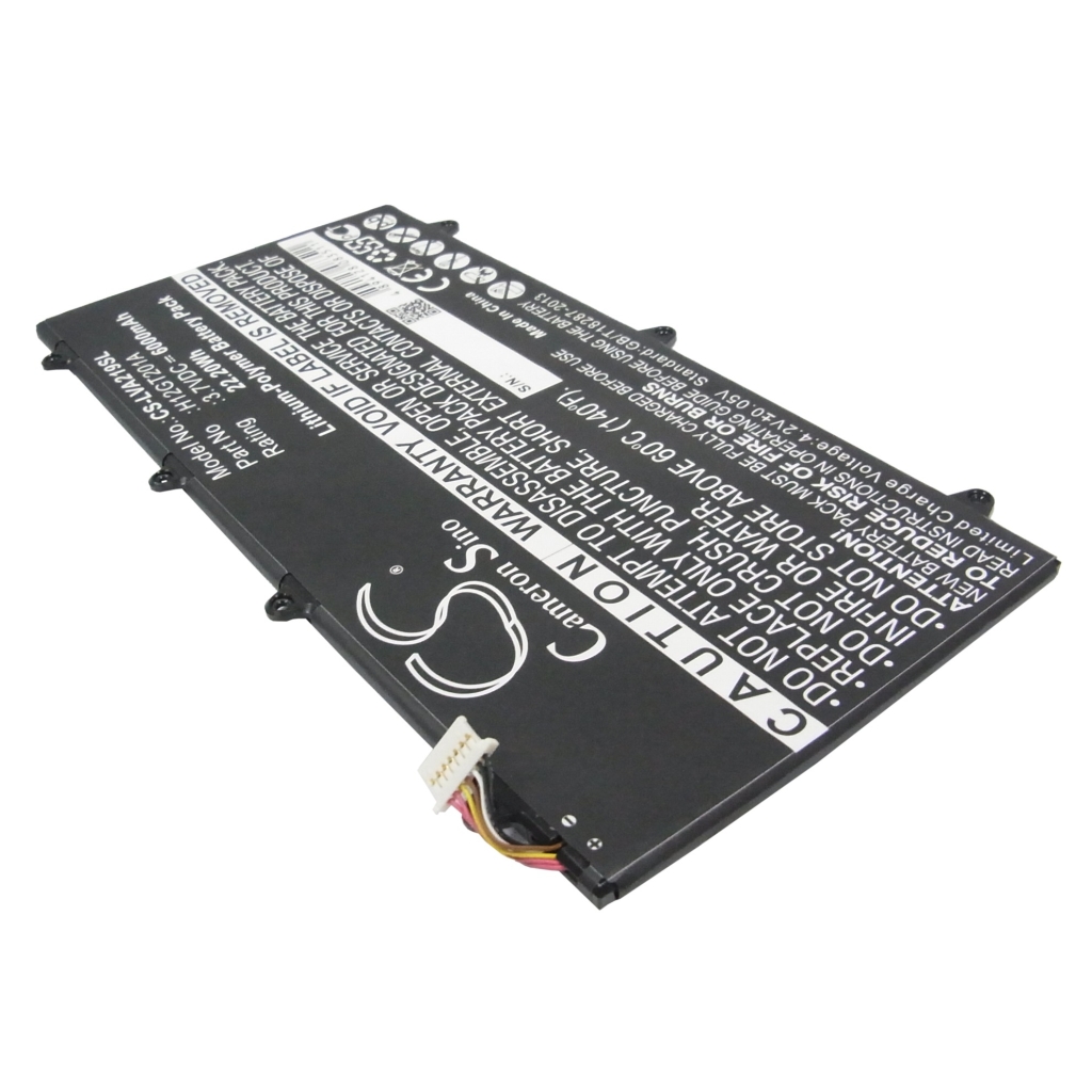 Compatible battery replacement for LENOVO H12GT201A