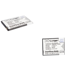 Remplacement de batterie compatible pour LENOVO  BL203, BL214