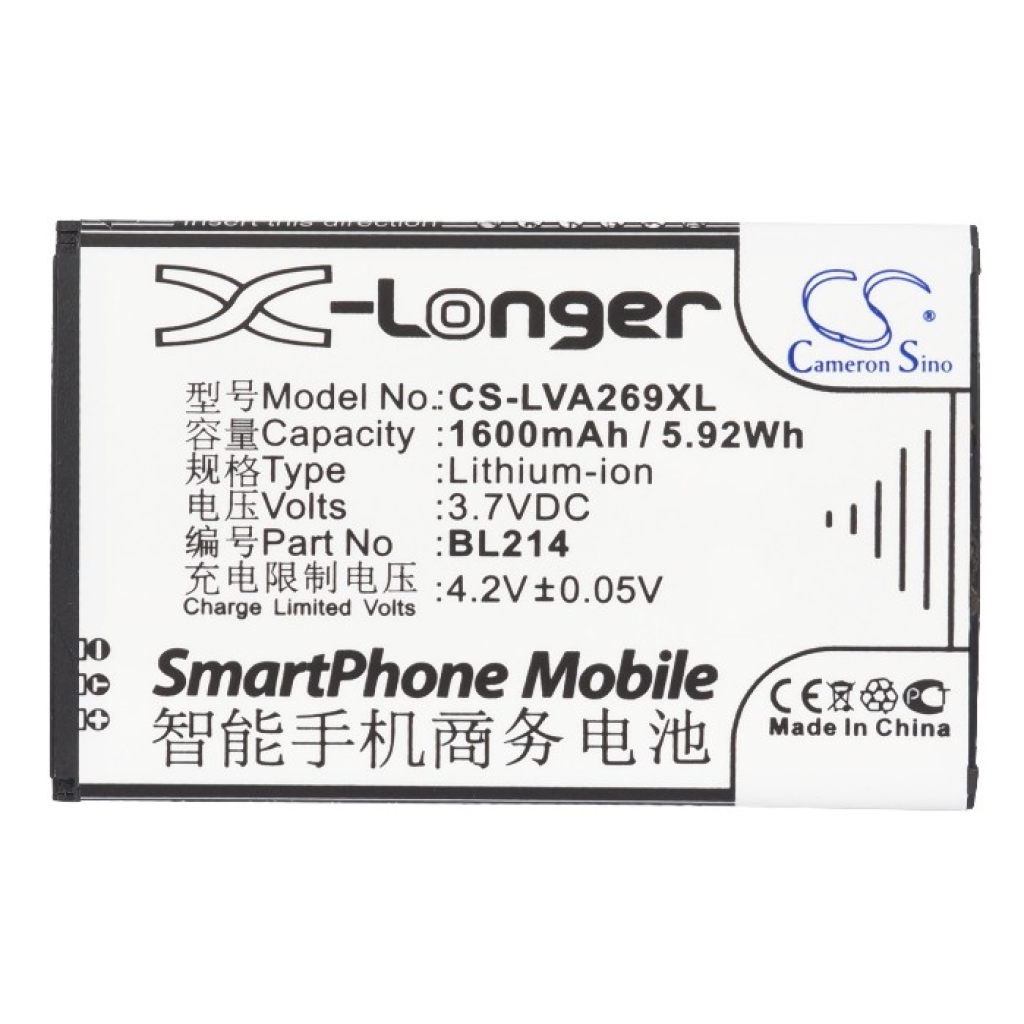 Mobile Phone Battery Lenovo A218t