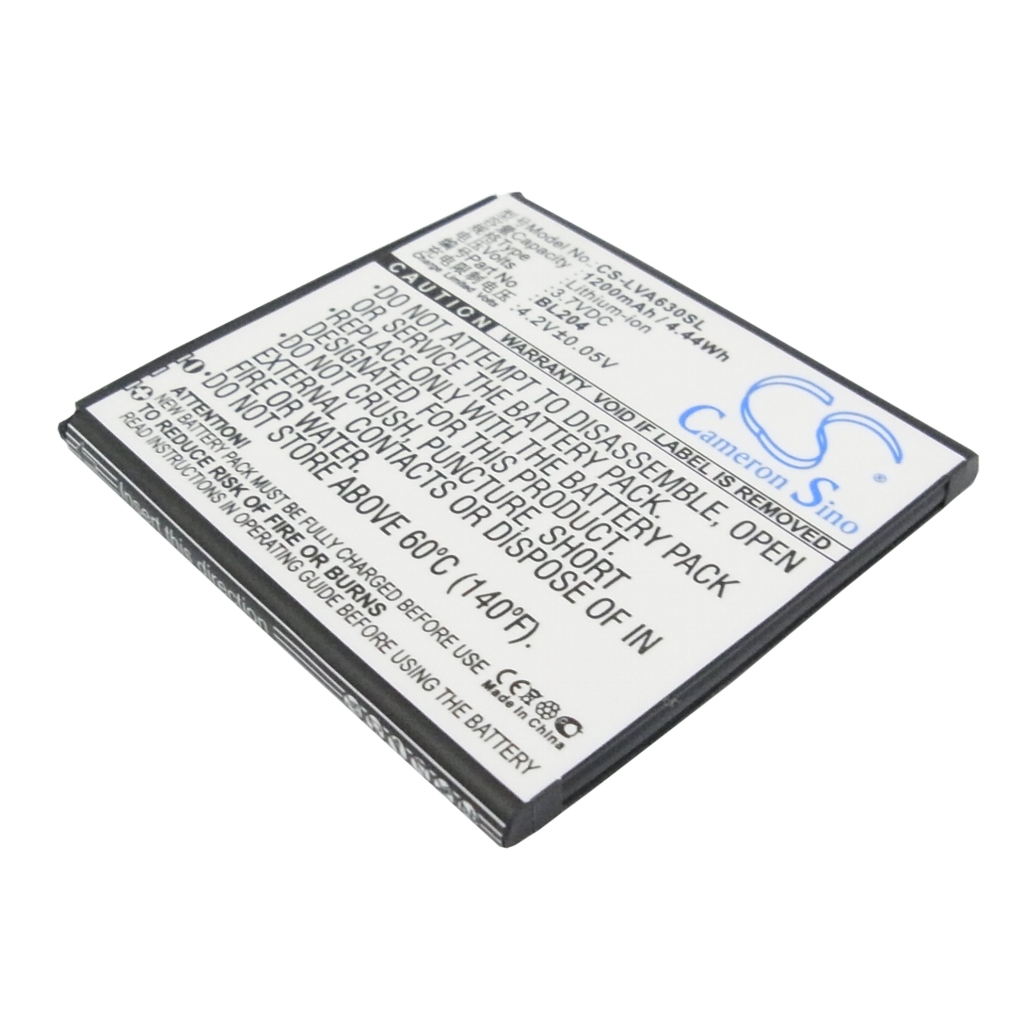 Mobile Phone Battery Lenovo CS-LVA630SL