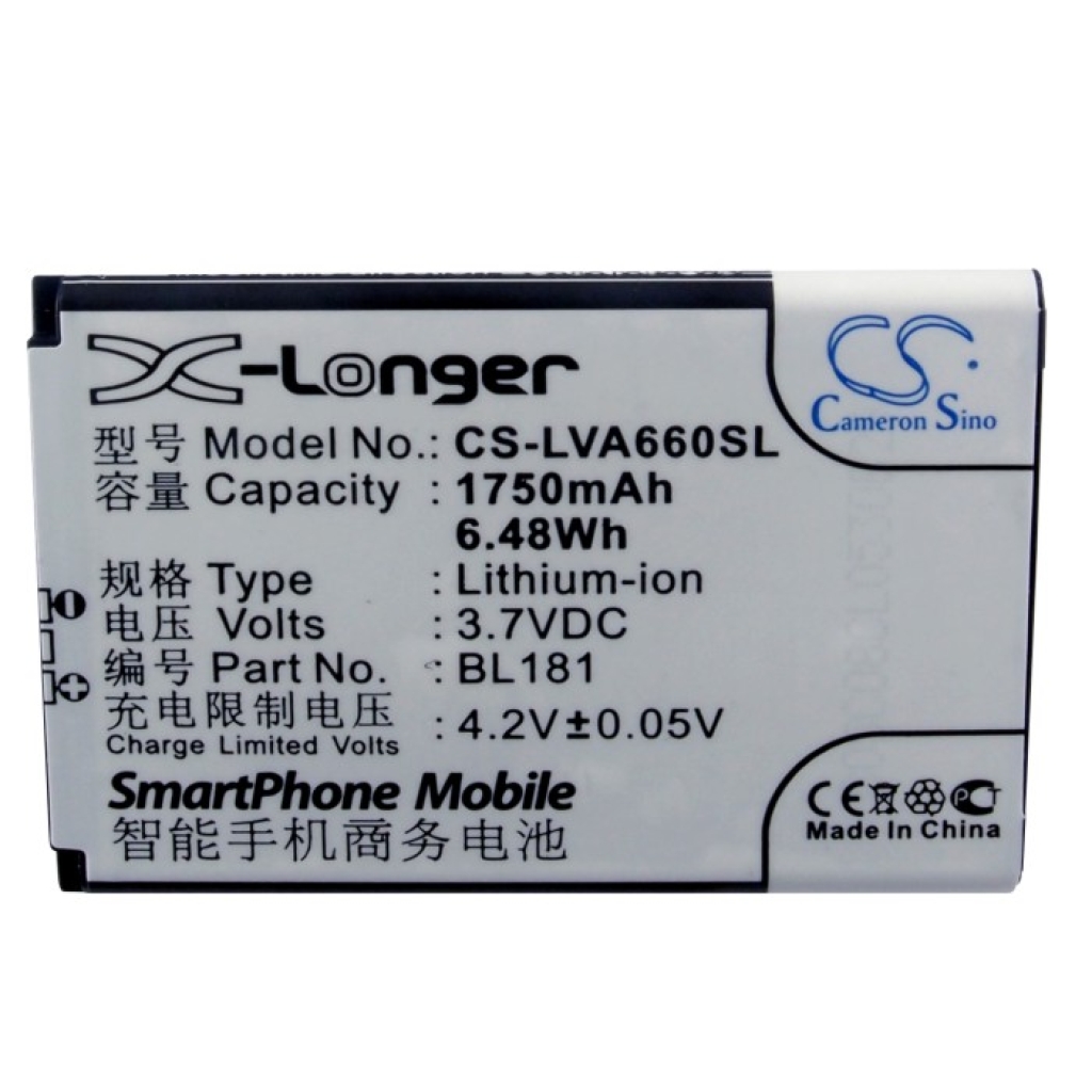 Battery Replaces BL181