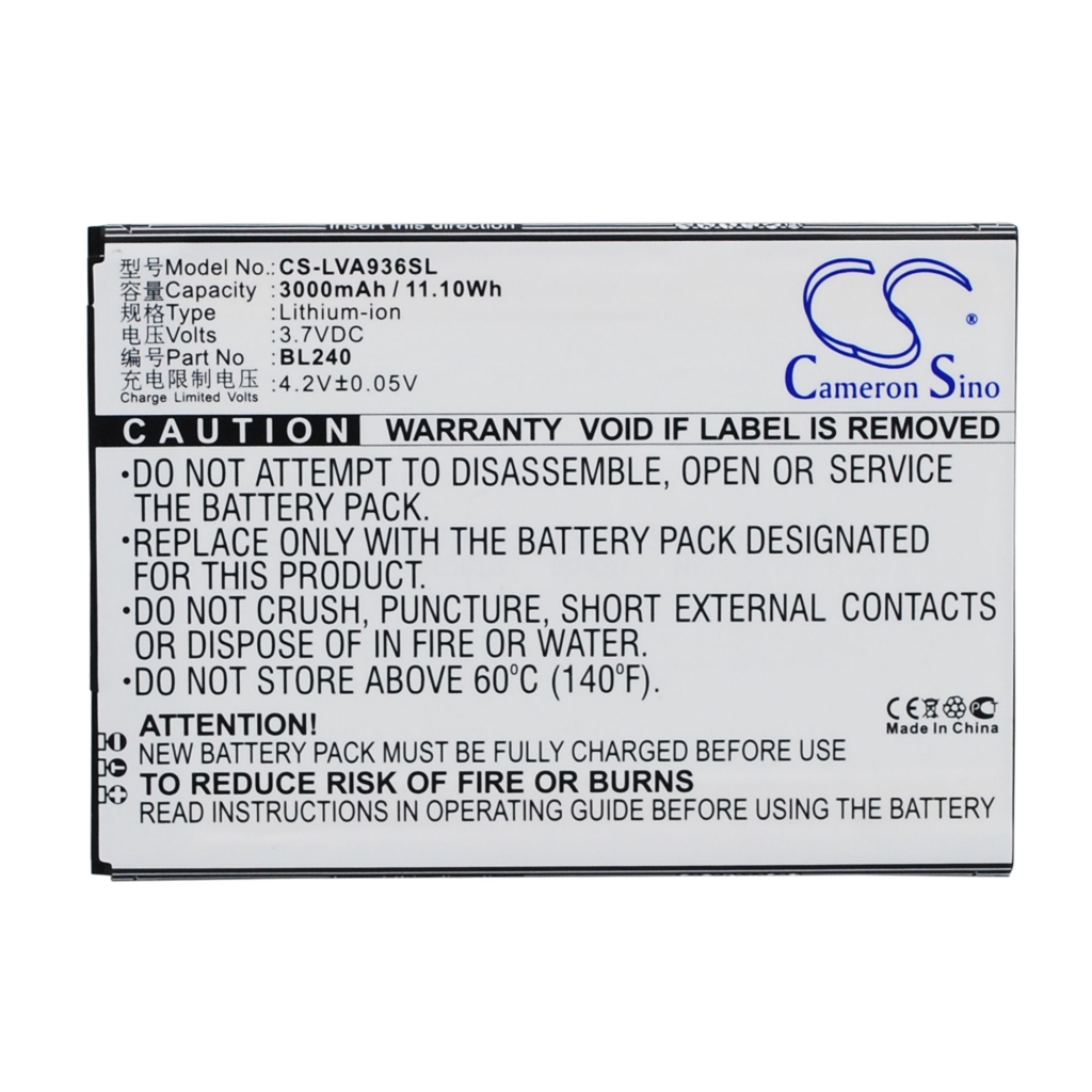 Battery Replaces BL240