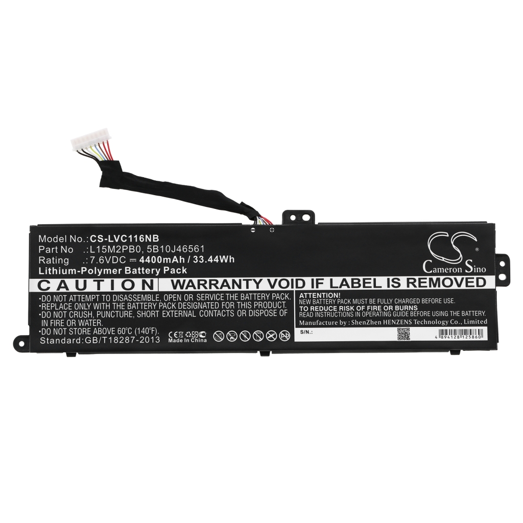 Batterie pour ordinateur portable Lenovo CS-LVC116NB