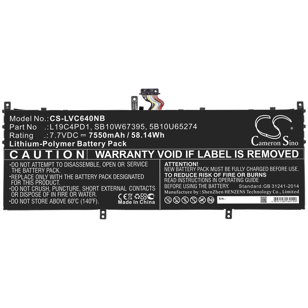 Battery Replaces 5B10U65275