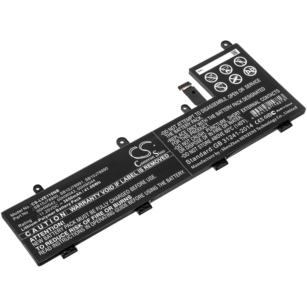 Batterie pour ordinateur portable Lenovo CS-LVE110NB