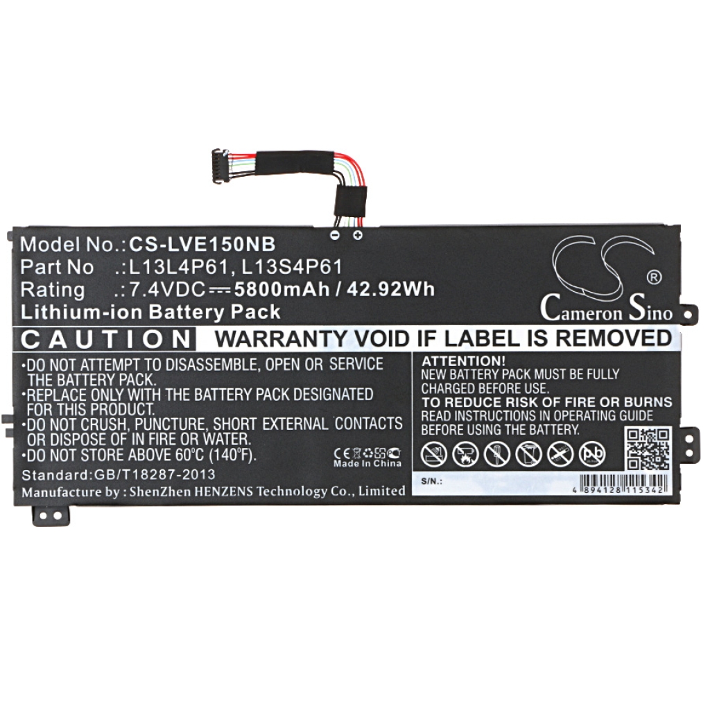 Batterie pour ordinateur portable Lenovo CS-LVE150NB