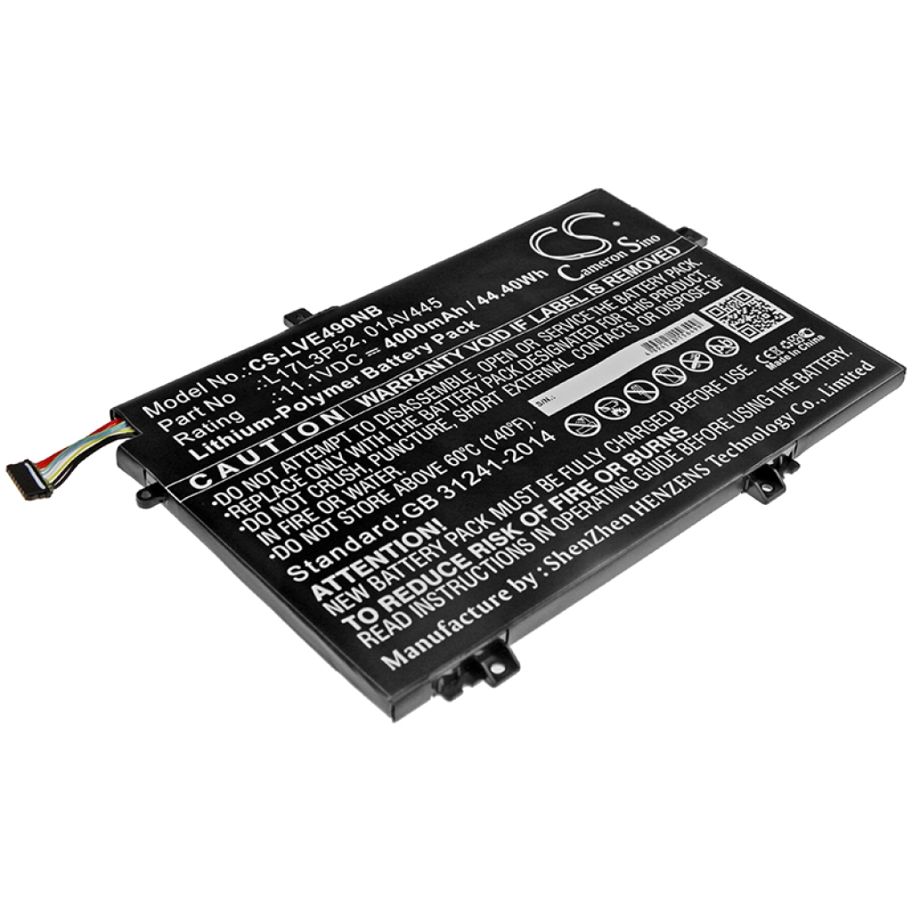 Notebook battery Lenovo ThinkPad L580