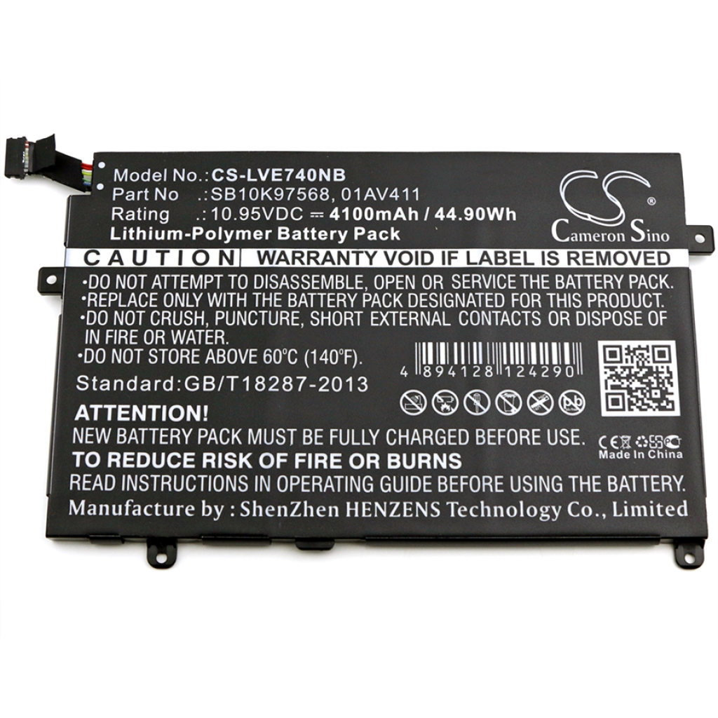 Batteries Remplace 01AV411