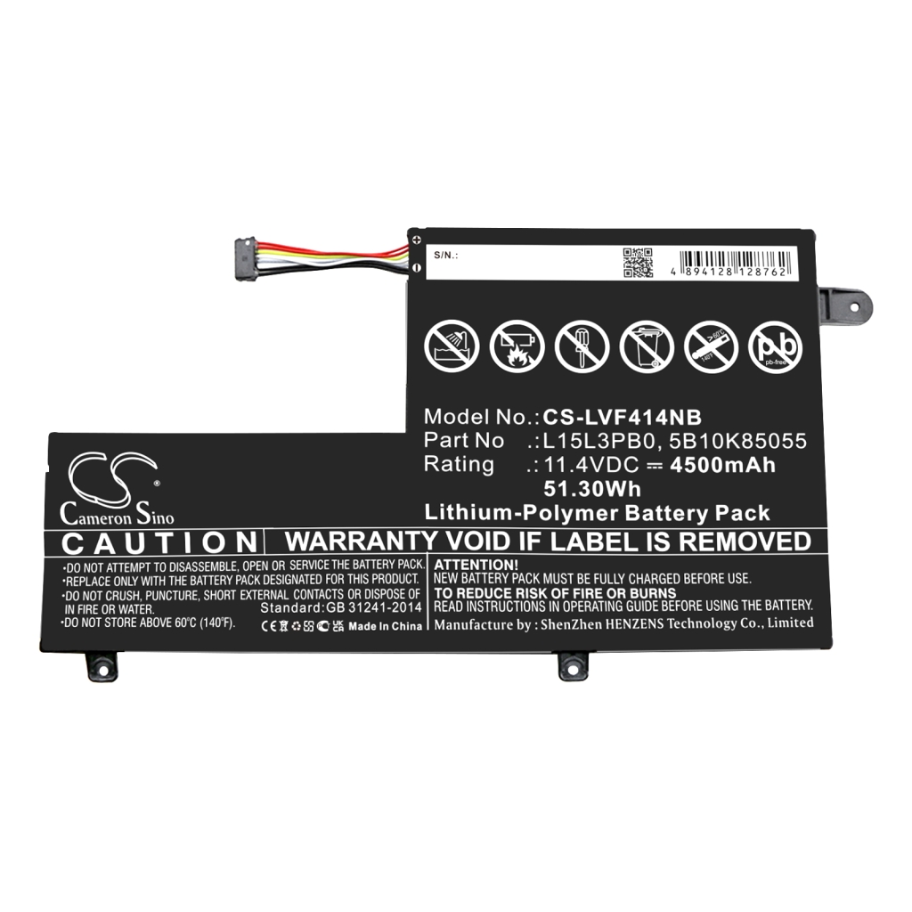 Batteries Remplace L15L3PB0