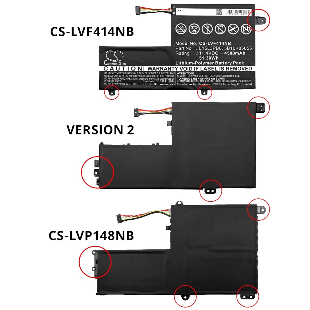 Batteries Remplace 5B10Q39202