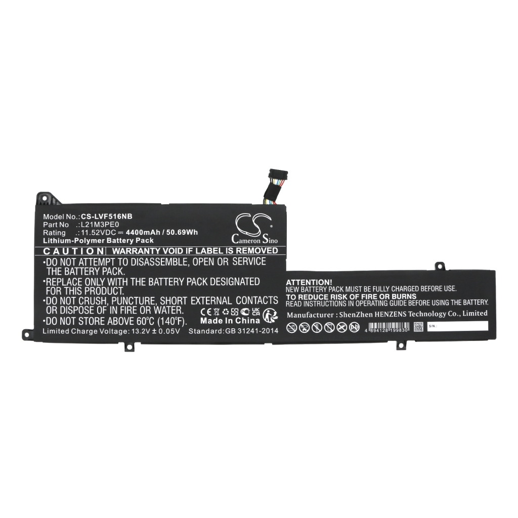 Batterie pour ordinateur portable Lenovo CS-LVF516NB