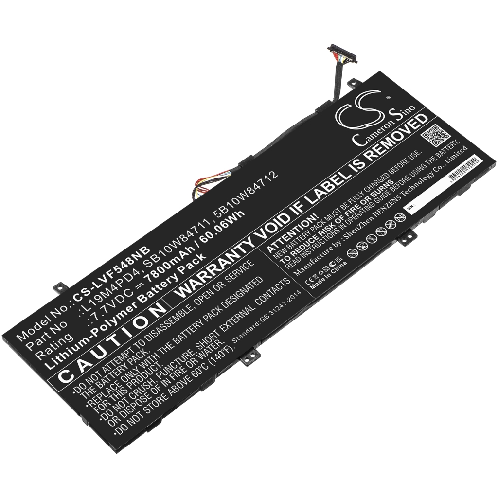 Batterie pour ordinateur portable Lenovo CS-LVF548NB