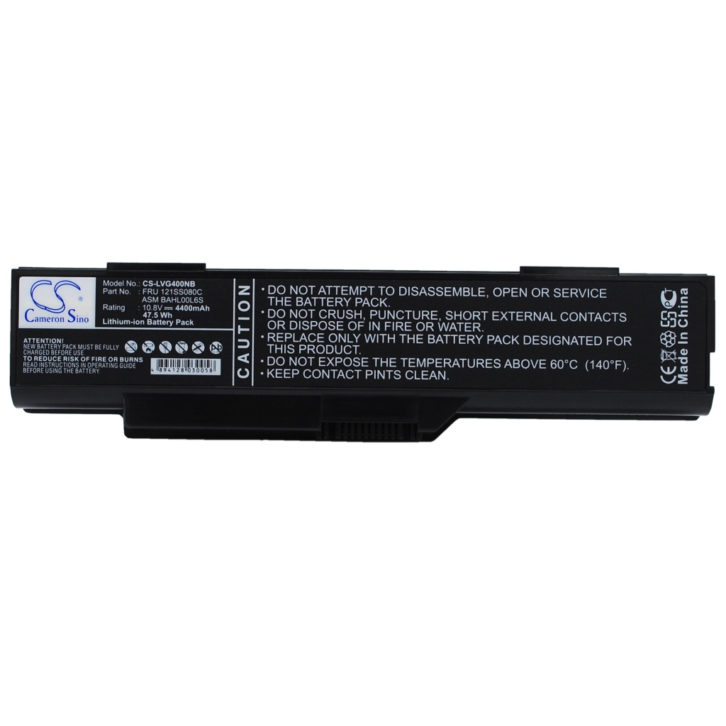 Batterie pour ordinateur portable Lenovo CS-LVG400NB