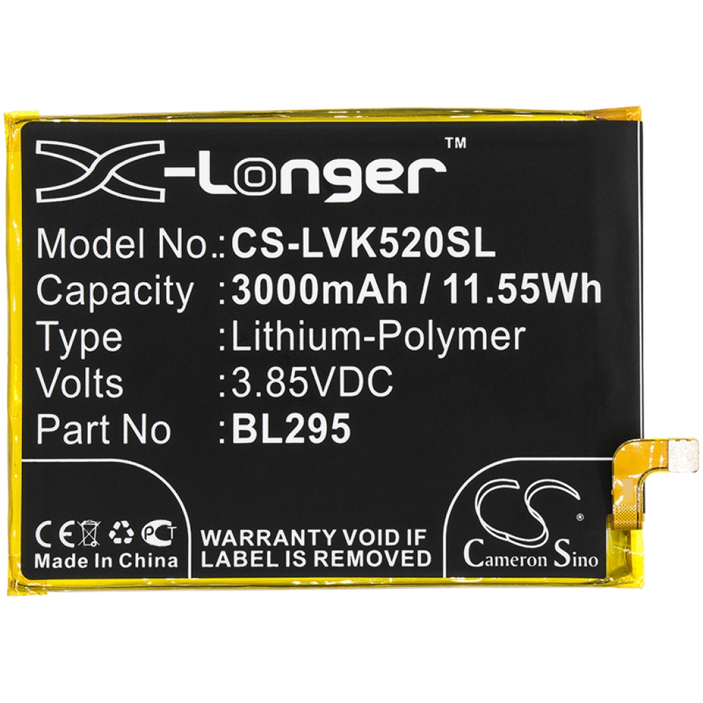 Compatible battery replacement for LENOVO BL295